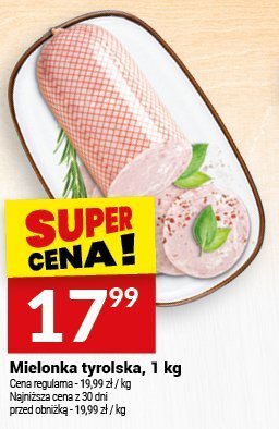 Mielonka tyrolska, 1 kg promocja w Twój Market