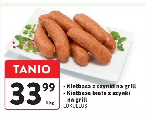 Kiełbasa z szynki Lukullus promocja