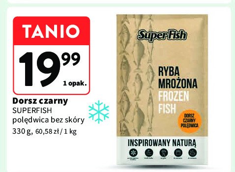 Dorsz czarny Superfish promocja