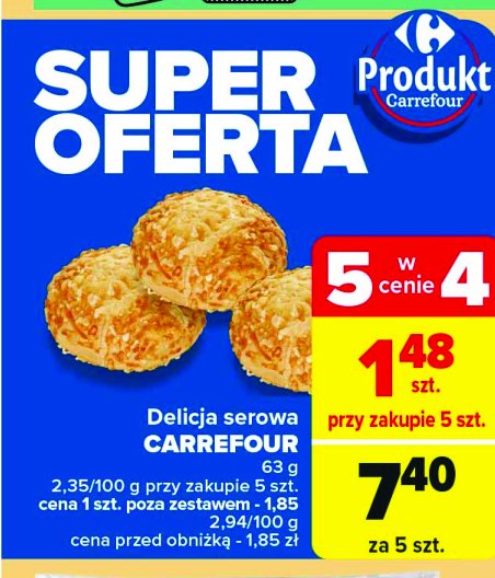 Delicja serowa Carrefour promocja