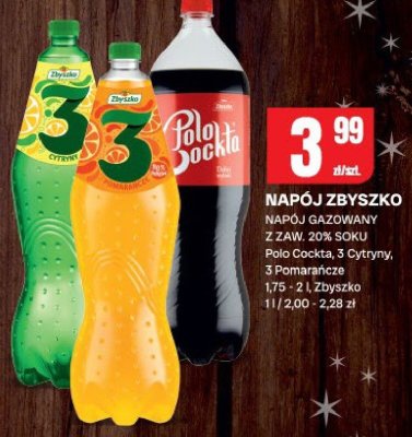 Napój gazowany 3 Pomarańcze promocja w Chorten