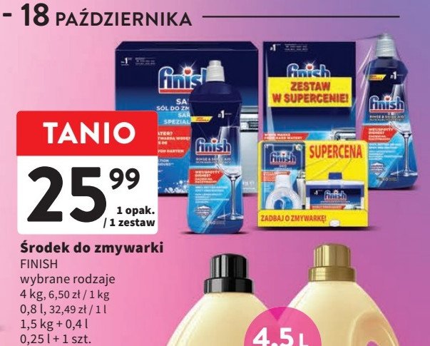 Sól do zmywarek Finish special salt promocja
