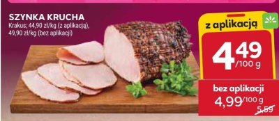 Szynka Krucha promocja w Stokrotka