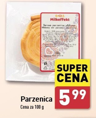 Parzenica Milkeffekt promocja w Aldi