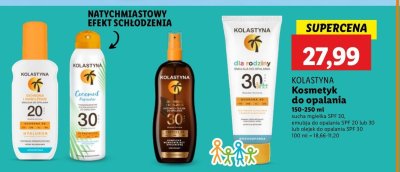 Emulsja do opalania wodoodporna spf 20 Kolastyna protect beauty promocja