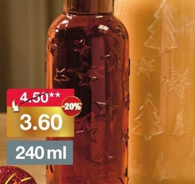 Butelka z zamknięciem 240ml promocja w Woolworth