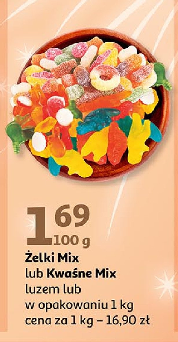 Żelki mix promocja w Dino