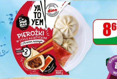 Pierożki azjatyckie z mięsem  promocja w Dino