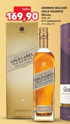 Whisky  Gold Reserve 0,7l promocja w Kaufland
