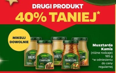 Musztarda Kamis 185 g, różne rodzaje promocja w Netto