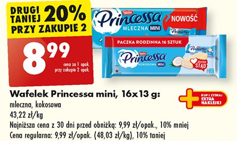 Kokosowa mini Princessa promocja