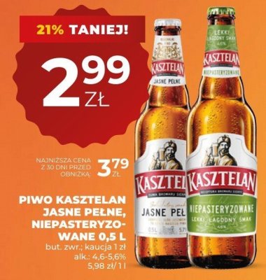 Piwo promocja w Duży Ben