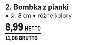 Bombka z pianki promocja w Makro