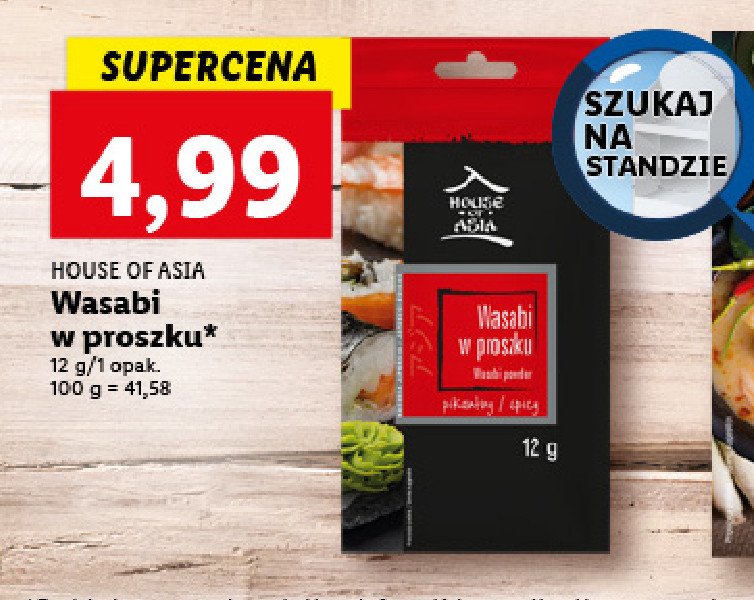 Wasabi w proszku House of asia promocja