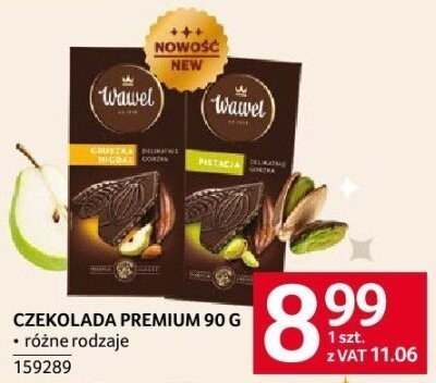 Czekolada Premium 90 g różne rodzaje promocja w Selgros