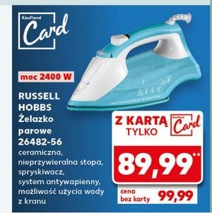 Żelazko 26482-56 Russell hobbs promocja w Kaufland