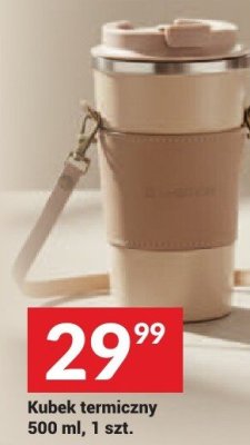 Kubek termiczny travel mug essential 0.36 l czarny Tefal promocja w Tw贸j Market