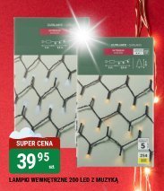 Lampki wewnętrzne 200 led z miczem promocja w bi1