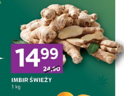 Imbir świeży promocja w Stokrotka