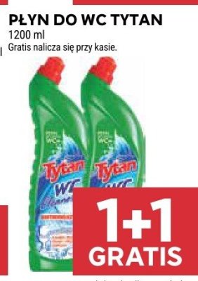 Płyn do WC Tytan promocja w Stokrotka