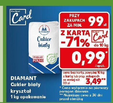 Cukier biały Diamant Diamant polska promocja