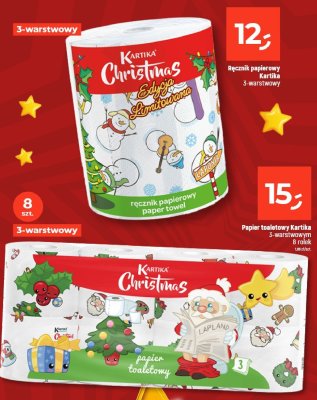 Ręcznik papierowy Kartika 3-warstwowy promocja w Dealz