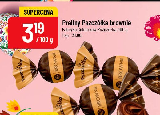 Cukierki brownie Pszczółka promocja