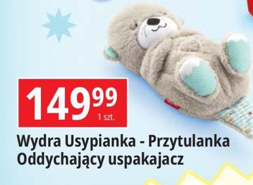 Uspokajacz przytulanka wydra Fisher-price promocja