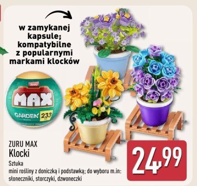 Klocki kwiaty Artyk promocja w Aldi