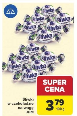 Cukierek Śliwki w czekoladzie promocja w Carrefour Market