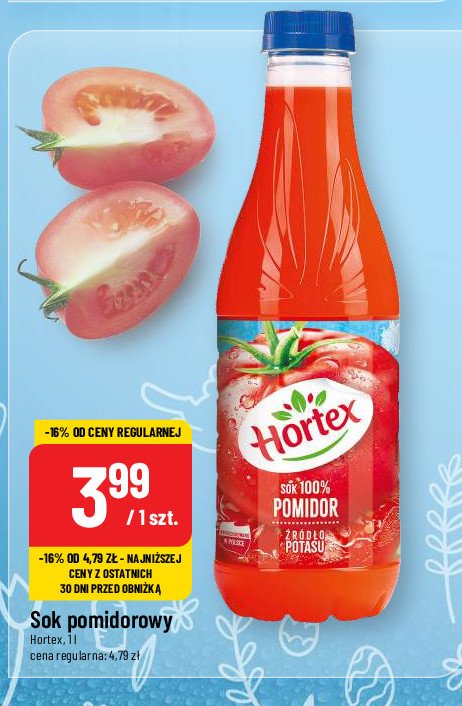 Sok pomidorowy Hortex promocja