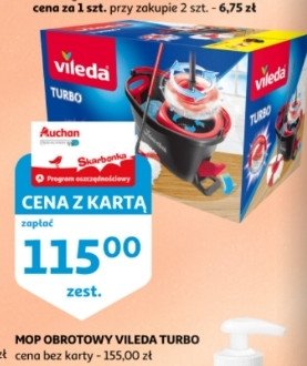Mop obrotowy turbo Vileda promocja