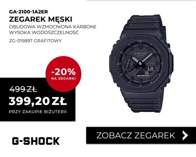 Zegarek męski G-SHOCK GA-2100-1A2ER promocja w Briju