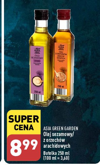 Olej sezamowy Asia green garden promocja