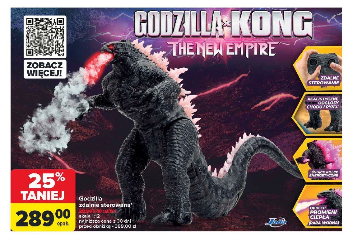 Godzilla 1:12 promocja