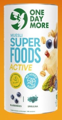 Muesli Super Foods Active One Day More promocja w One Day More