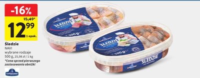 Śledzie NAVI promocja w Intermarche