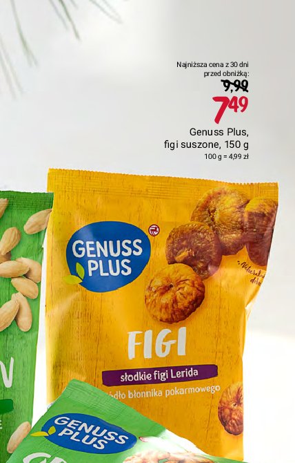 Figi suszone Genuss plus promocja
