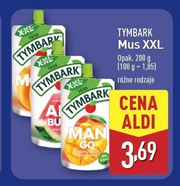 Mus jabłko-arbuz-aronia Tymbark promocja
