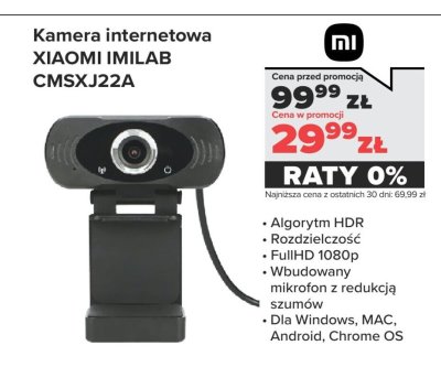 Kamera internetowa  IMILAB CMSXJ22A promocja w NEONET