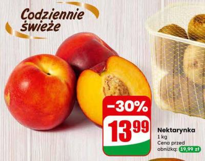Nektarynka promocja w Dino