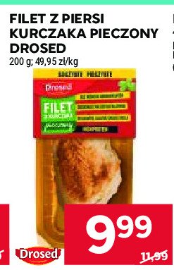 Filet z kurczaka pieczony Drosed promocja w Stokrotka