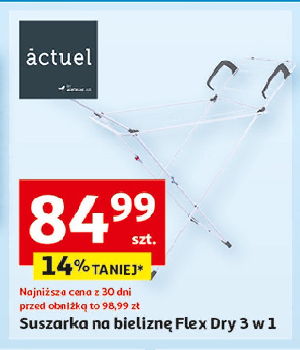 Suszarka flex dry 3 w 1 Actuel promocja