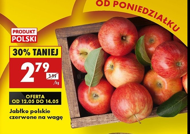 Jabłka polskie promocja
