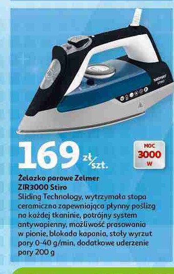 Żelazko zir 3000 stiro Zelmer promocja