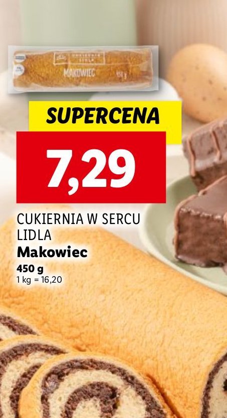 Makowiec Cukiernia lidla promocja