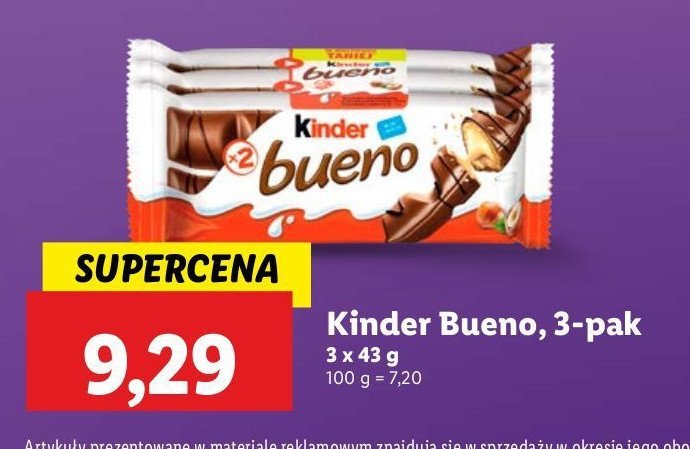 Baton Kinder bueno promocja w Dealz