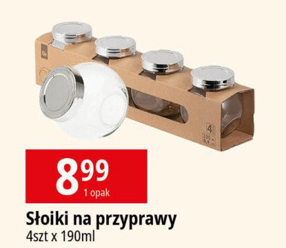 Słoiczki na przyprawy 190 ml promocja