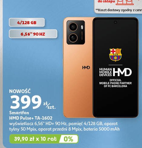 Smartfon pulse plus Hmd promocja w Auchan