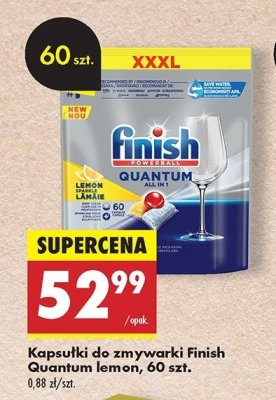 Tabletki do zmywarek lemon Finish quantum promocja